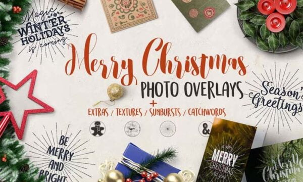 Creativemarket - Christmas Overlays & Extras