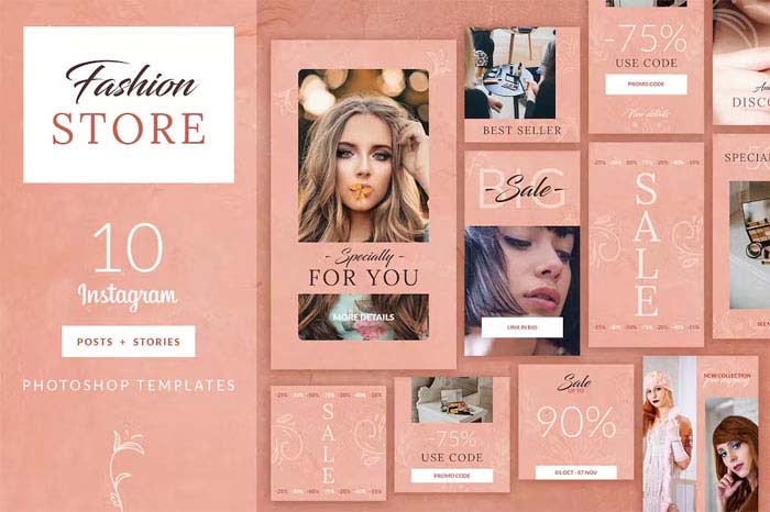 Fashion Store Instagram Template